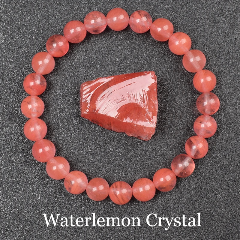 Natural gold obsidian bead bracelet