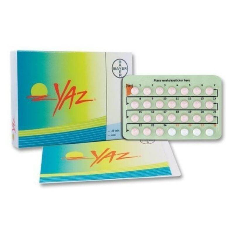 Yaz birth control pills/contraceptive.can purchase a maximum of 5 items per order.
