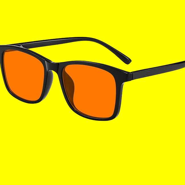 Red Lens Anti Blue Light Glasses (Sleep/Gaming)