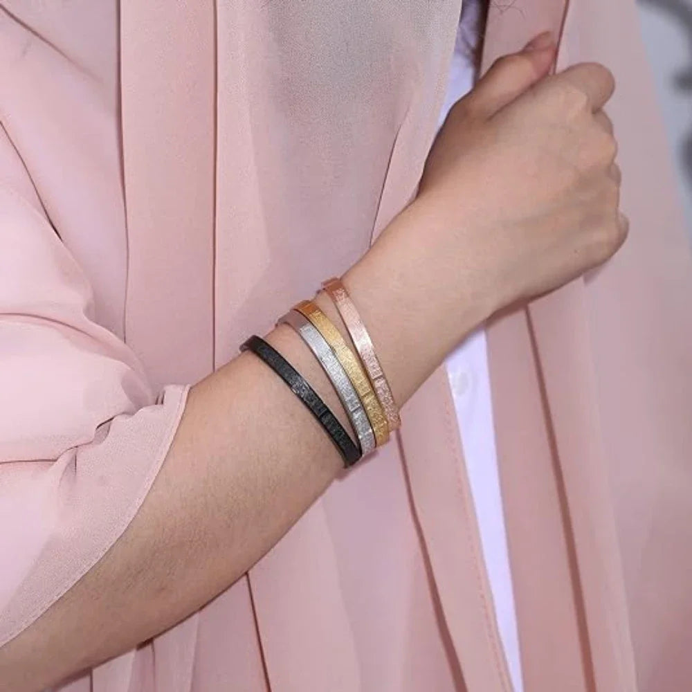 Vintage Oxidized Byzantine Bracelet Viking Punk Style for Men