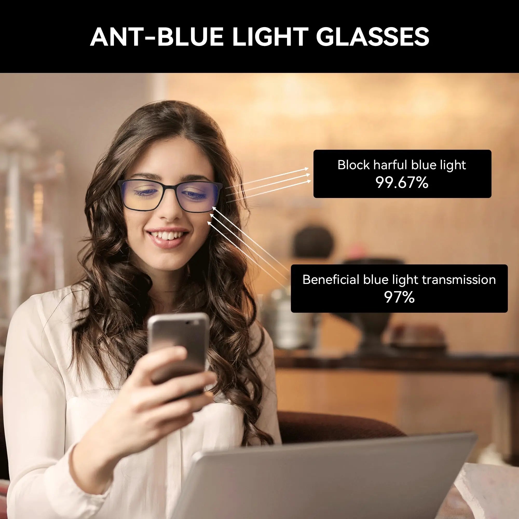Sport Anti Blue Reading Glasses