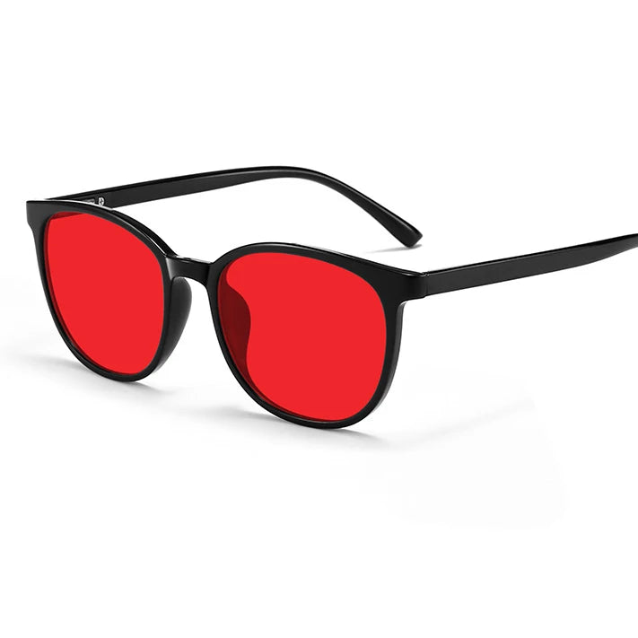 Red Lens Anti Blue Light Glasses (Sleep/Gaming)