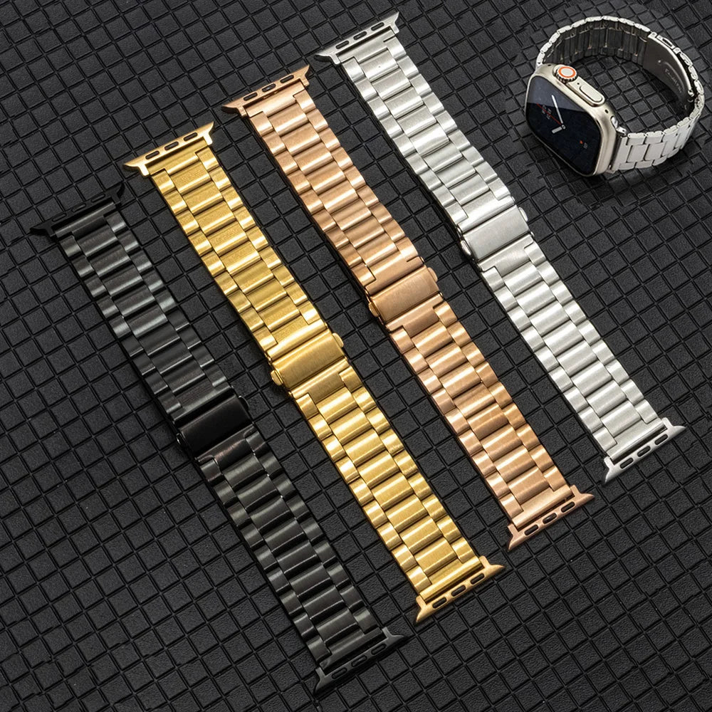 Stainless Steel Metal Wristband Bracelet For Apple Watch
