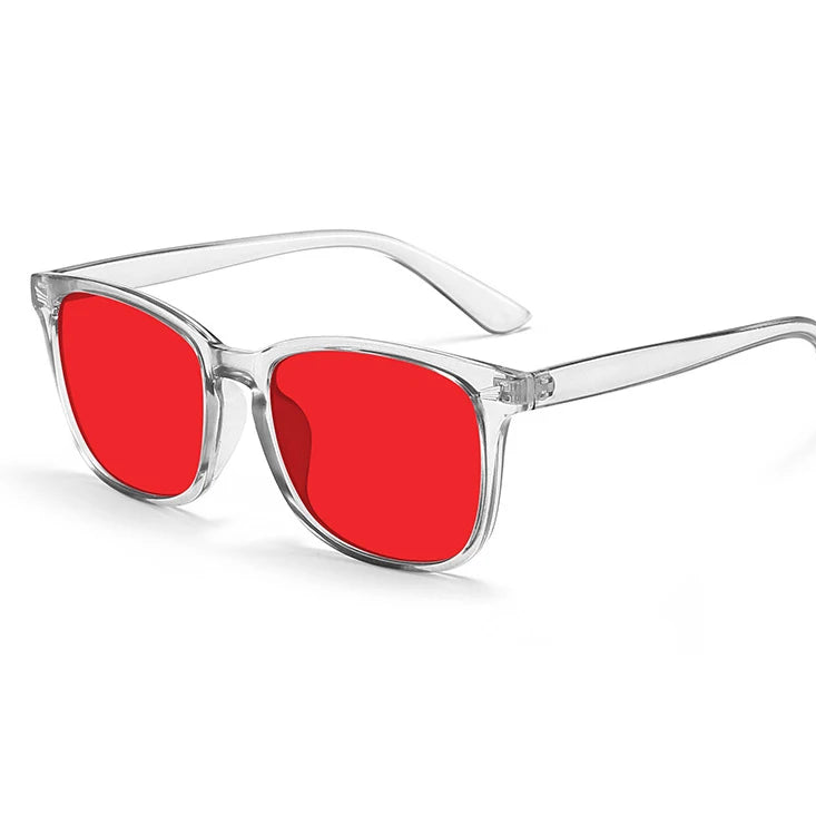 Red Lens Anti Blue Light Glasses (Sleep/Gaming)