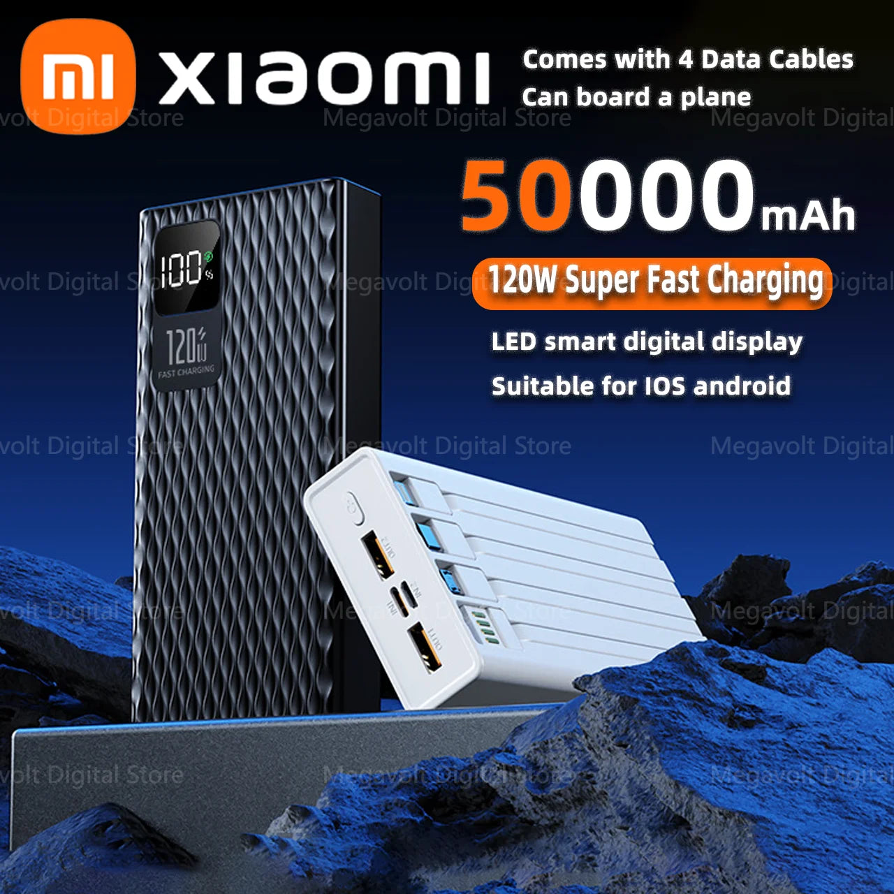 Xiaomi 80000mAh Portable Large Capacity Mobile Power Bank