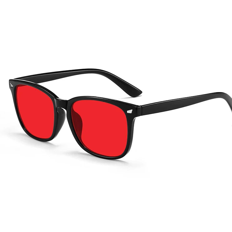 Red Lens Anti Blue Light Glasses (Sleep/Gaming)