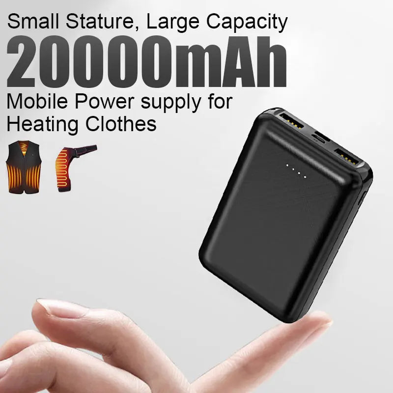20000mAh New Power Bank Portable USB Charger