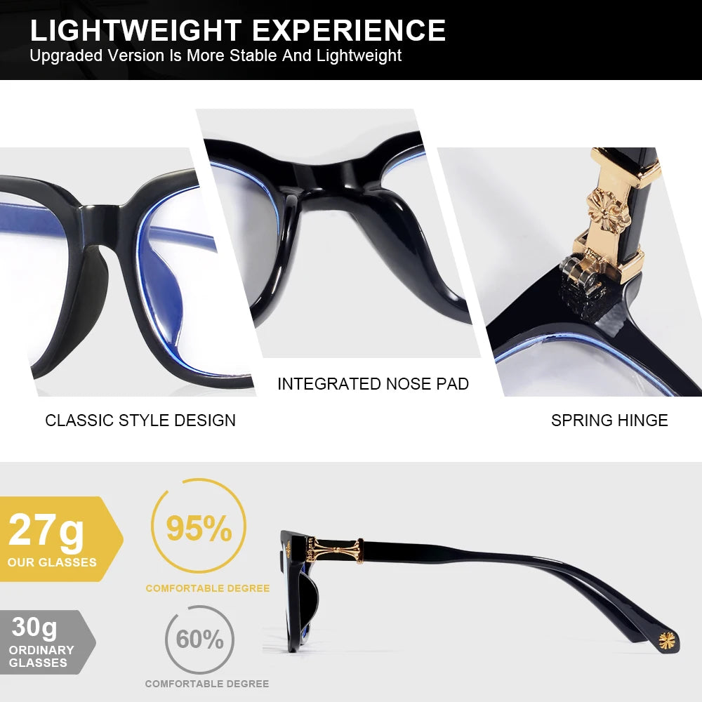 Square Anti Blue Light Glasses