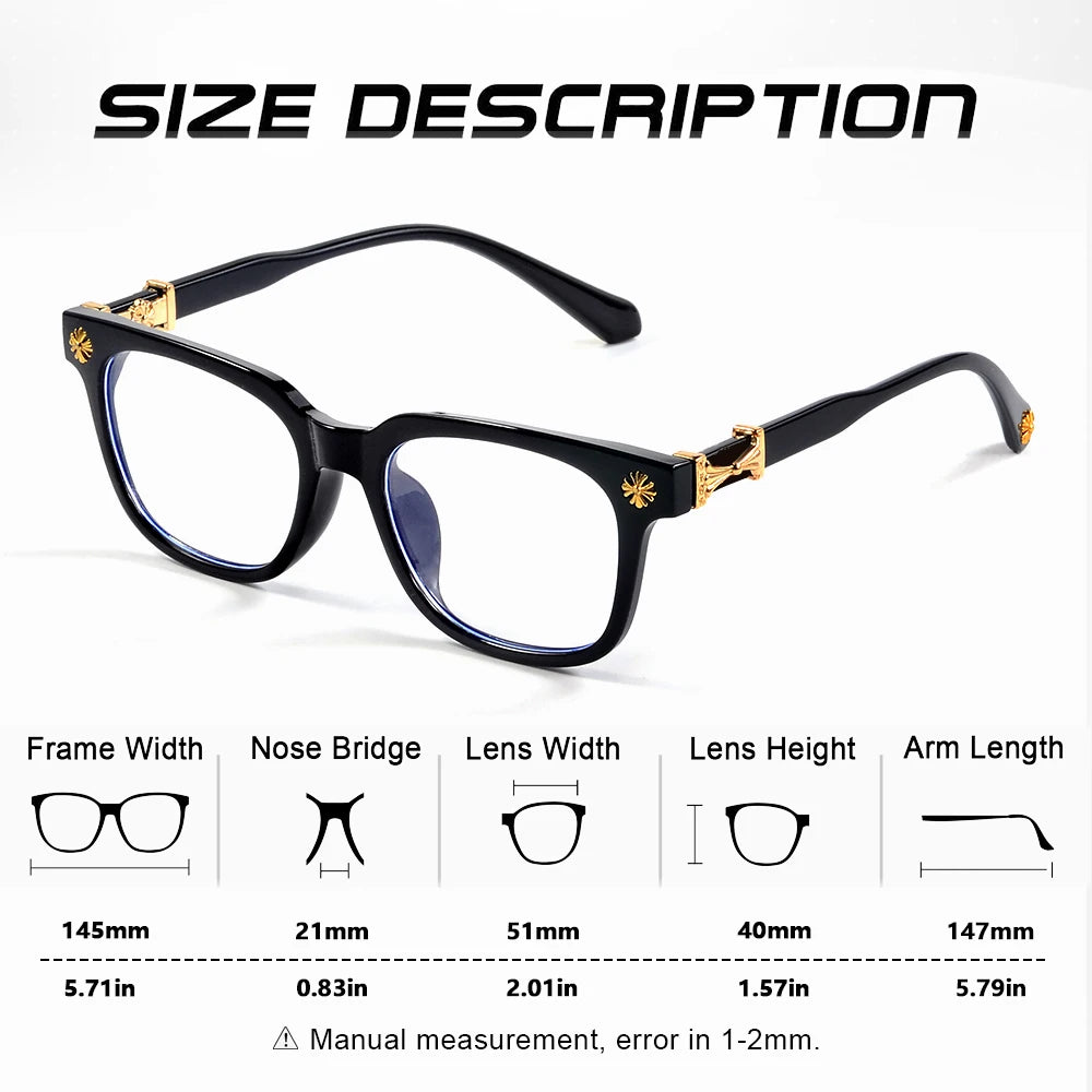 Square Anti Blue Light Glasses